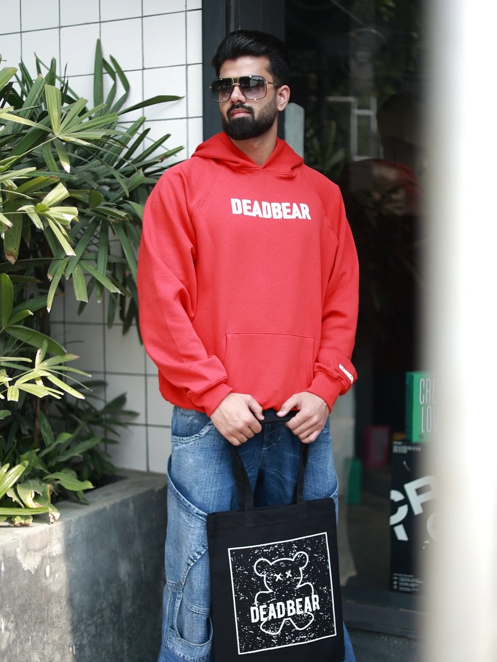 Basic Red Hoodie - Image 4