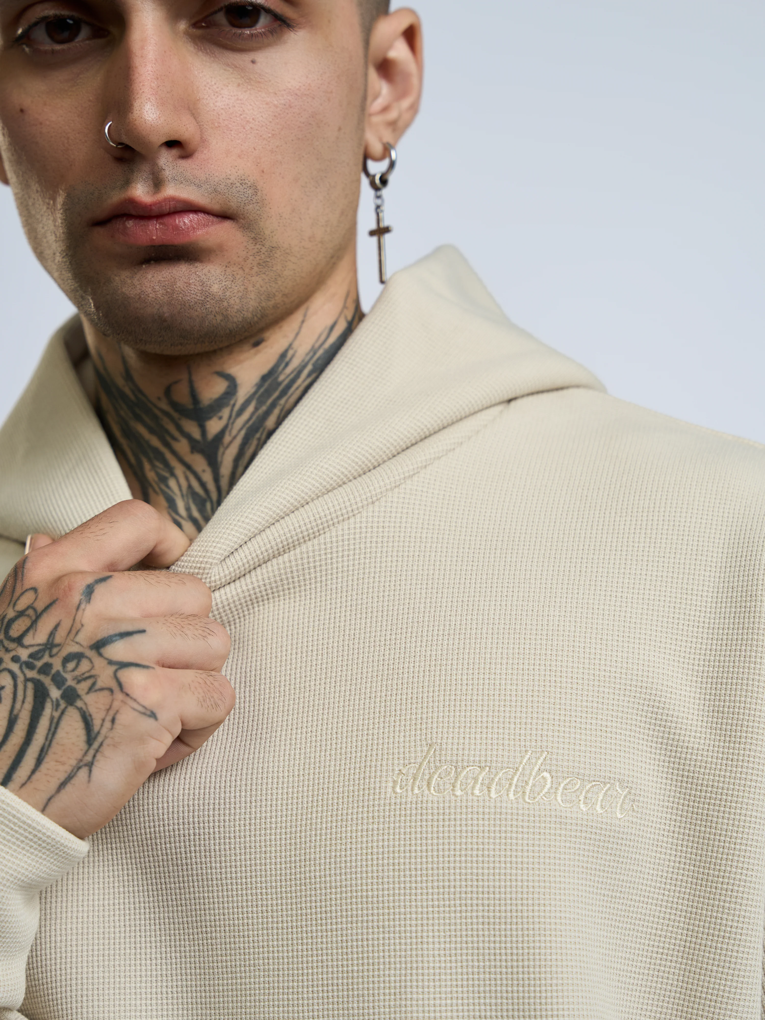 Co-ord Hoodie Beige - Image 3
