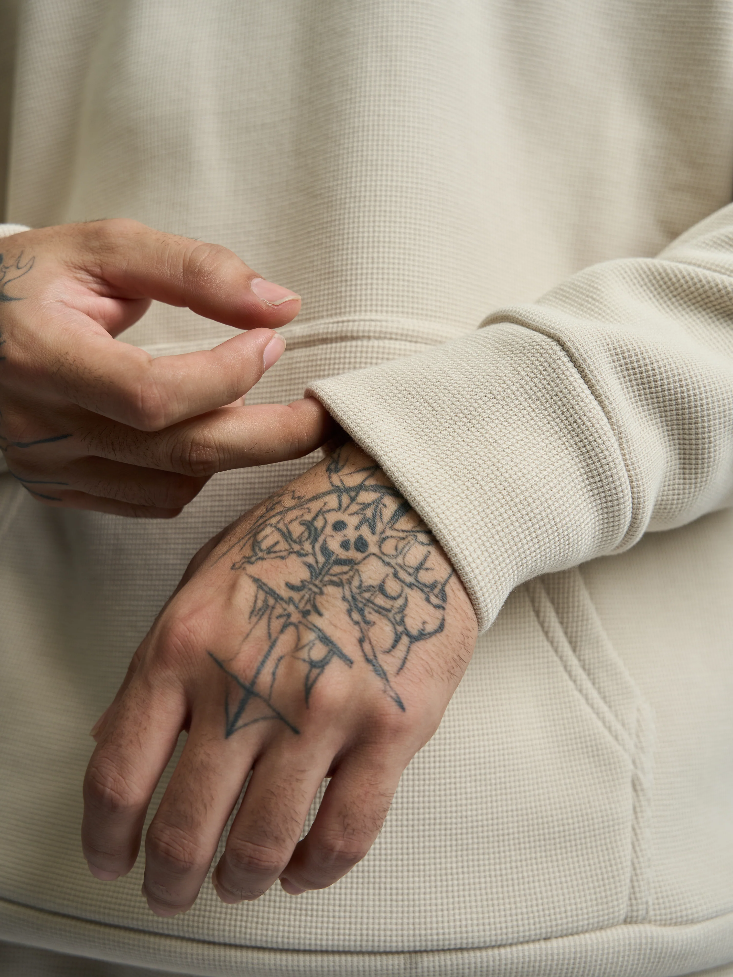 Co-ord Hoodie Beige - Image 4