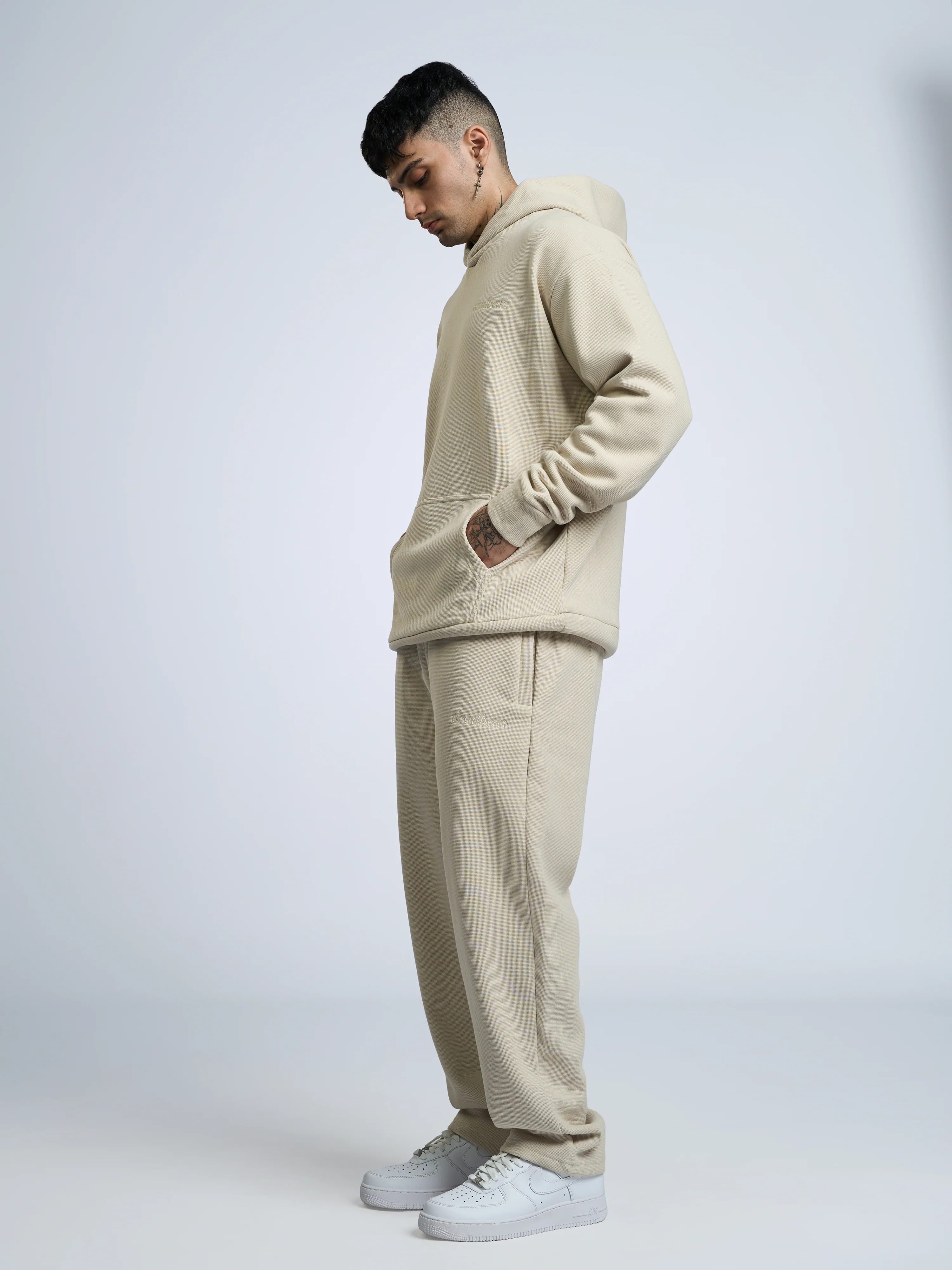 Co-ord Hoodie Beige - Image 6