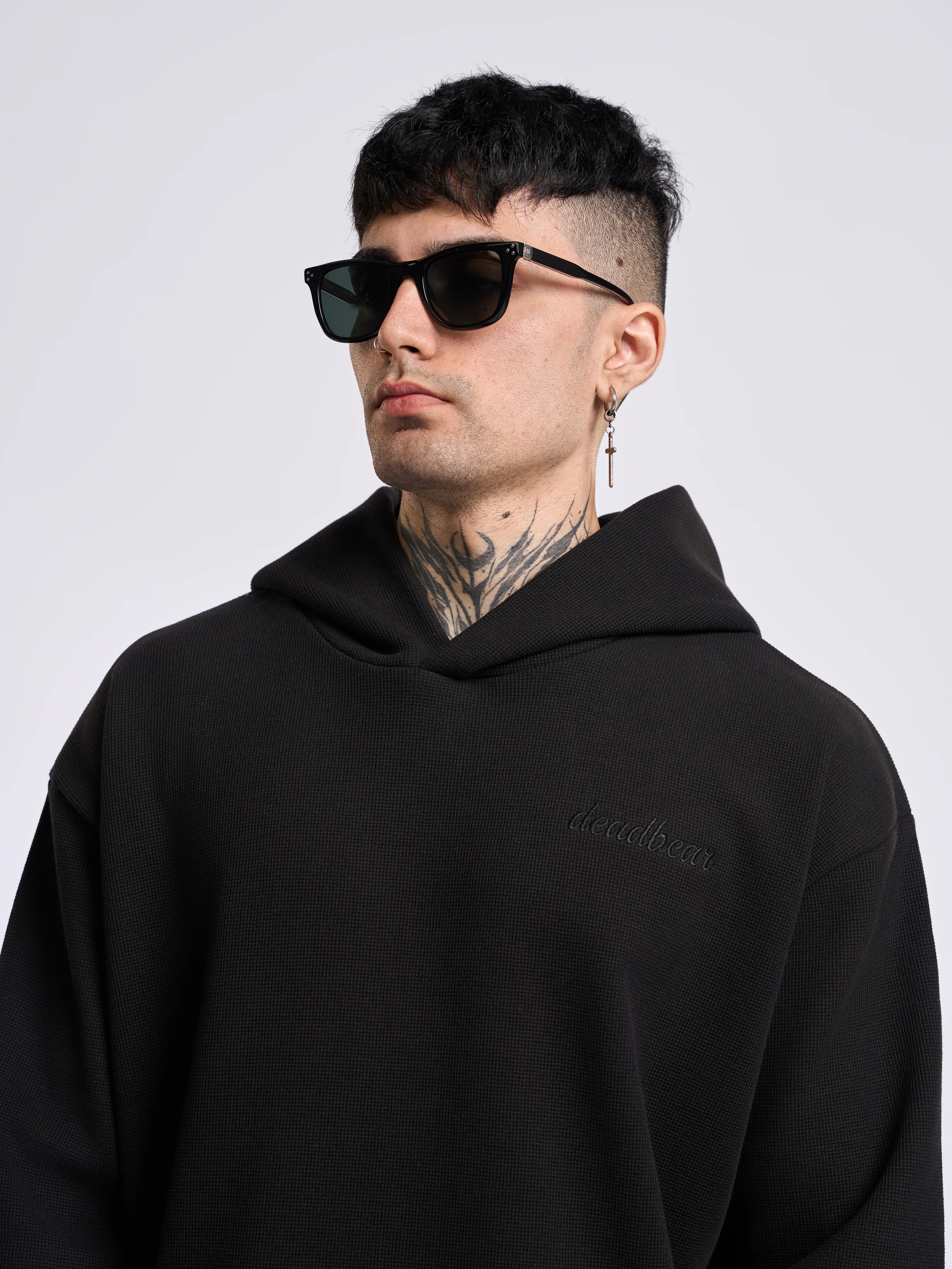 Co-ord Hoodie Black - Image 4