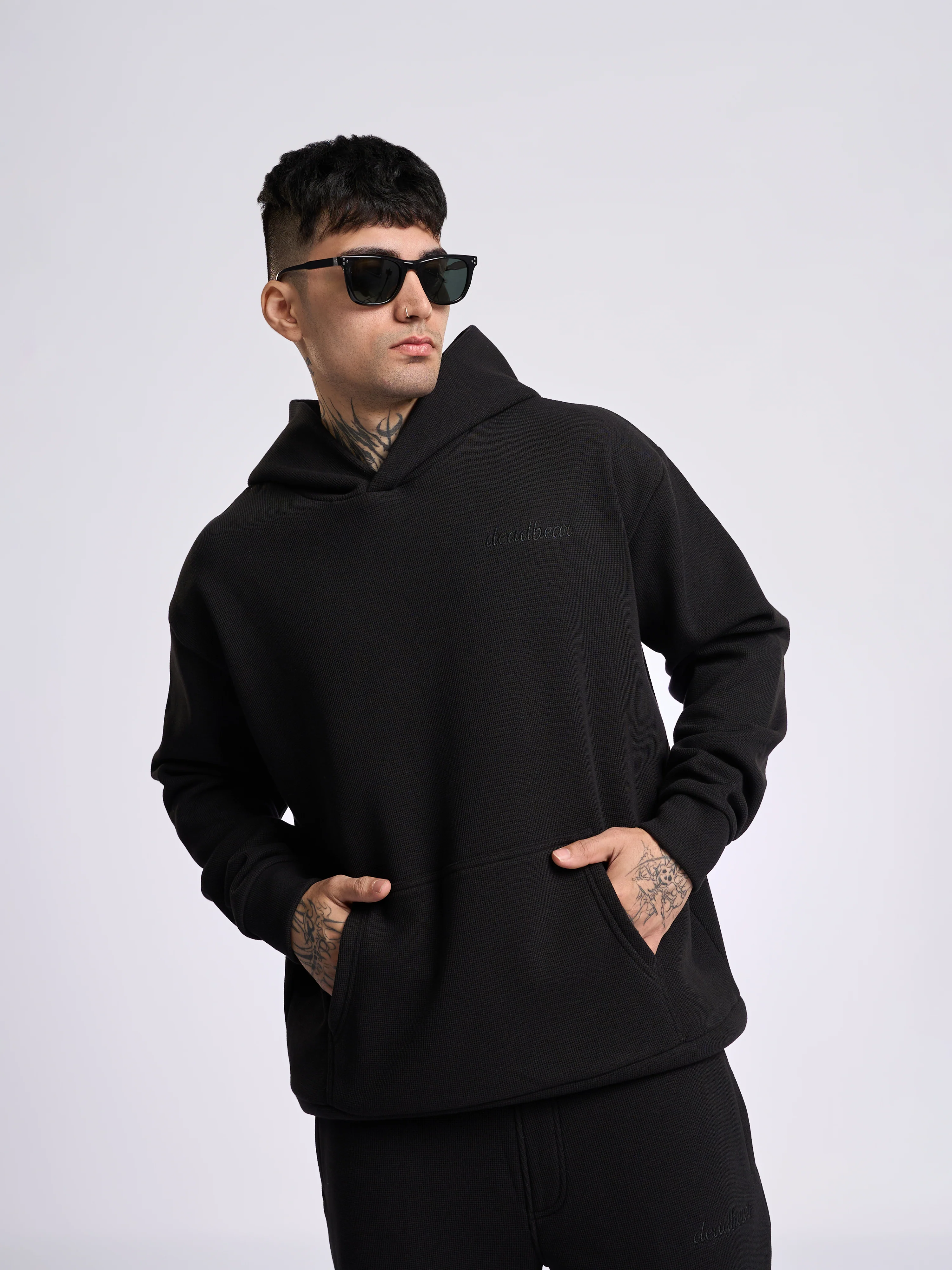 Co-ord Hoodie Black - Image 6
