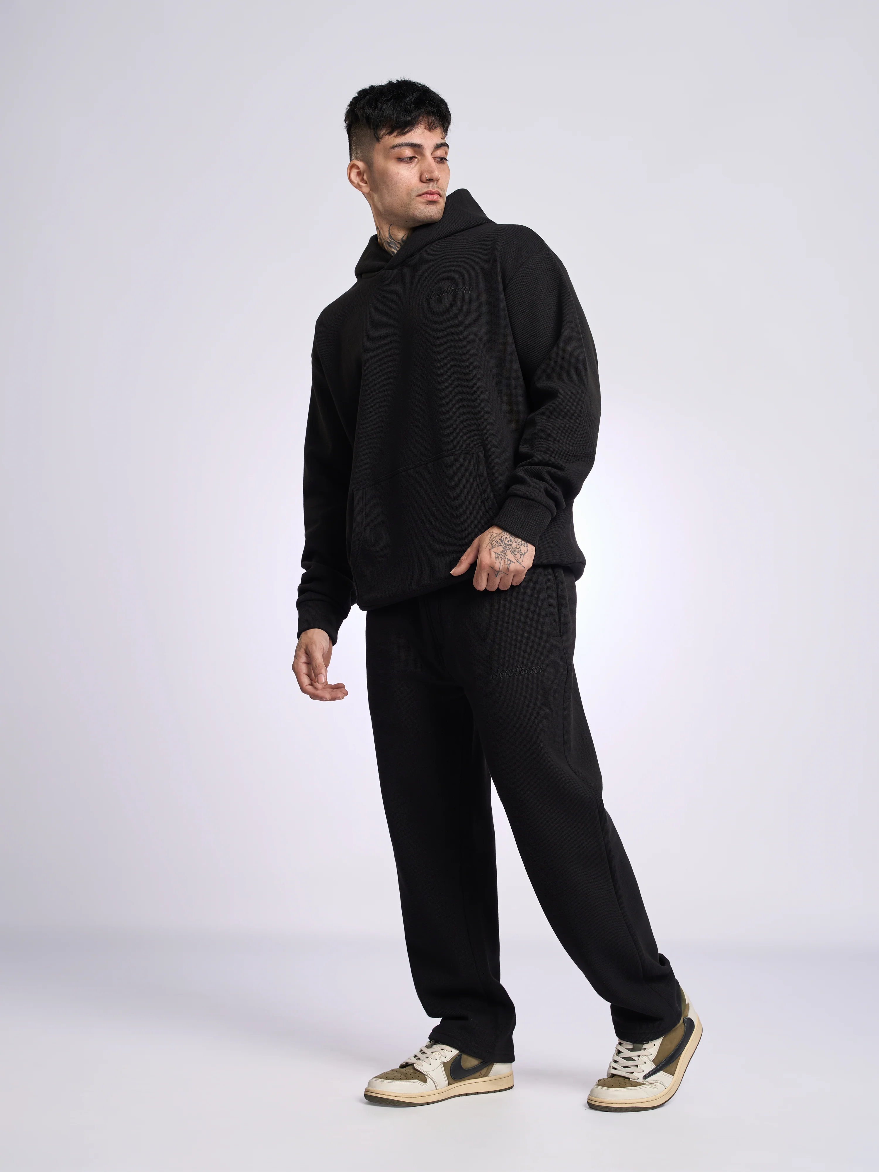 Co-ord Hoodie Black - Image 7