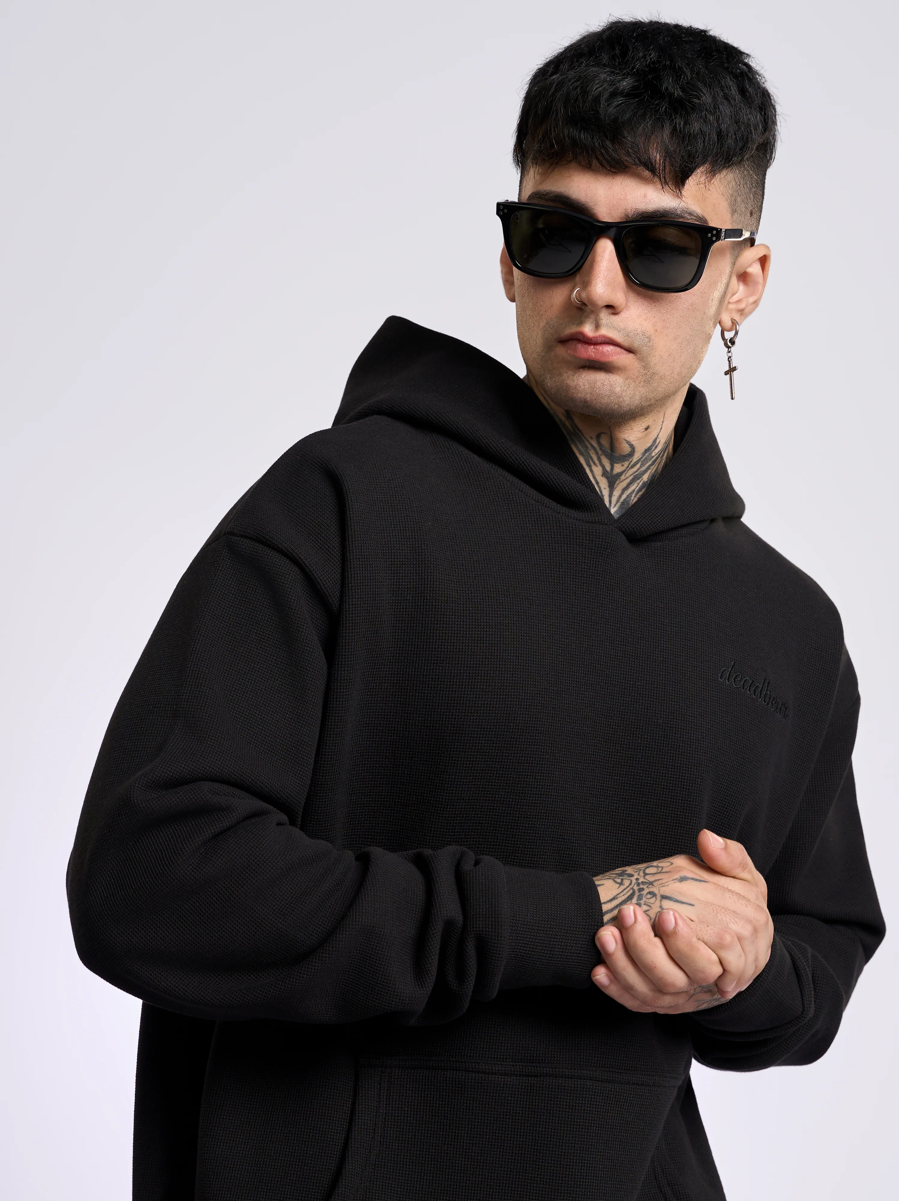 Co-ord Hoodie Black - Image 9