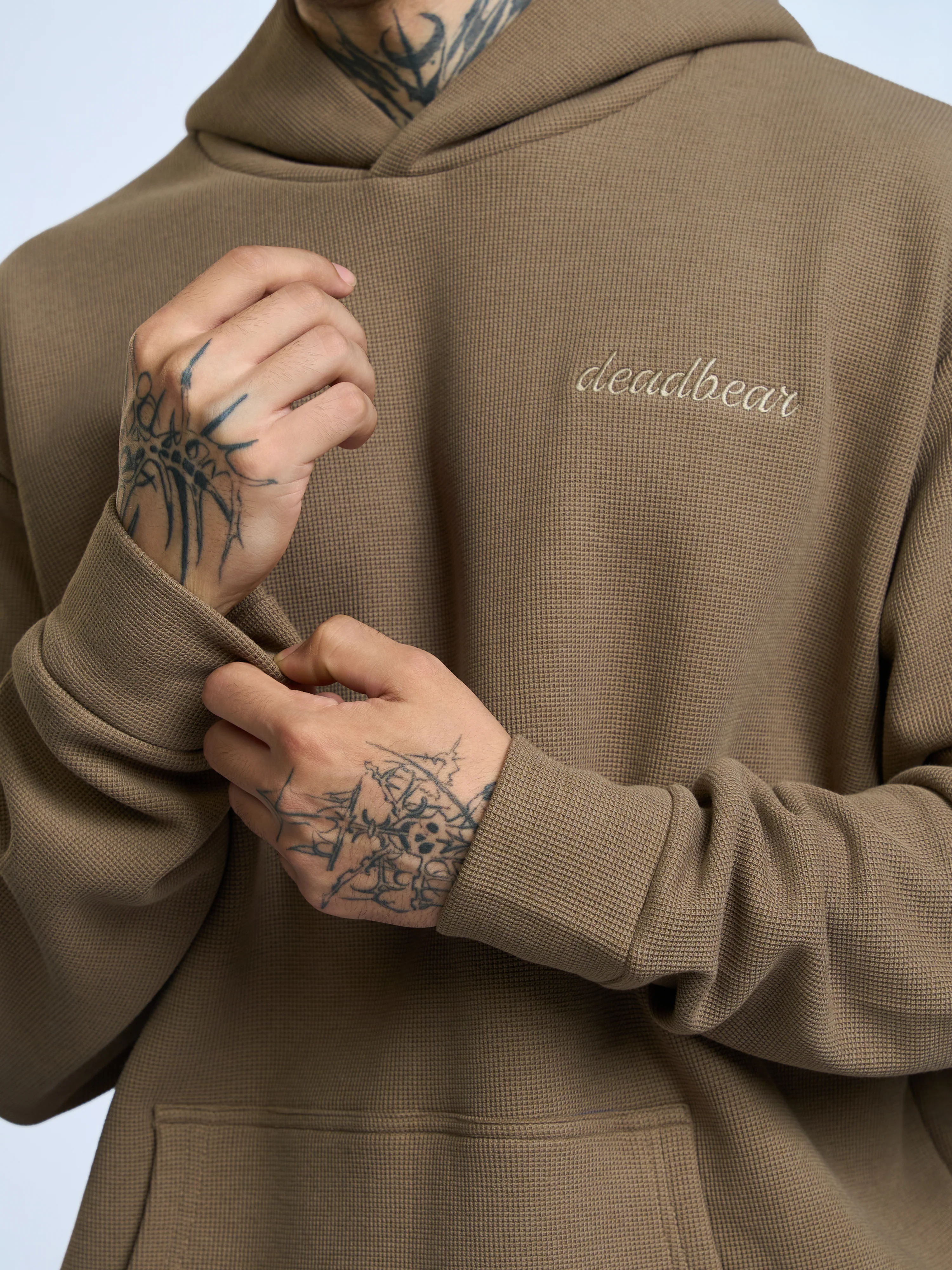 Co-ord Hoodie Lt. Brown - Image 3