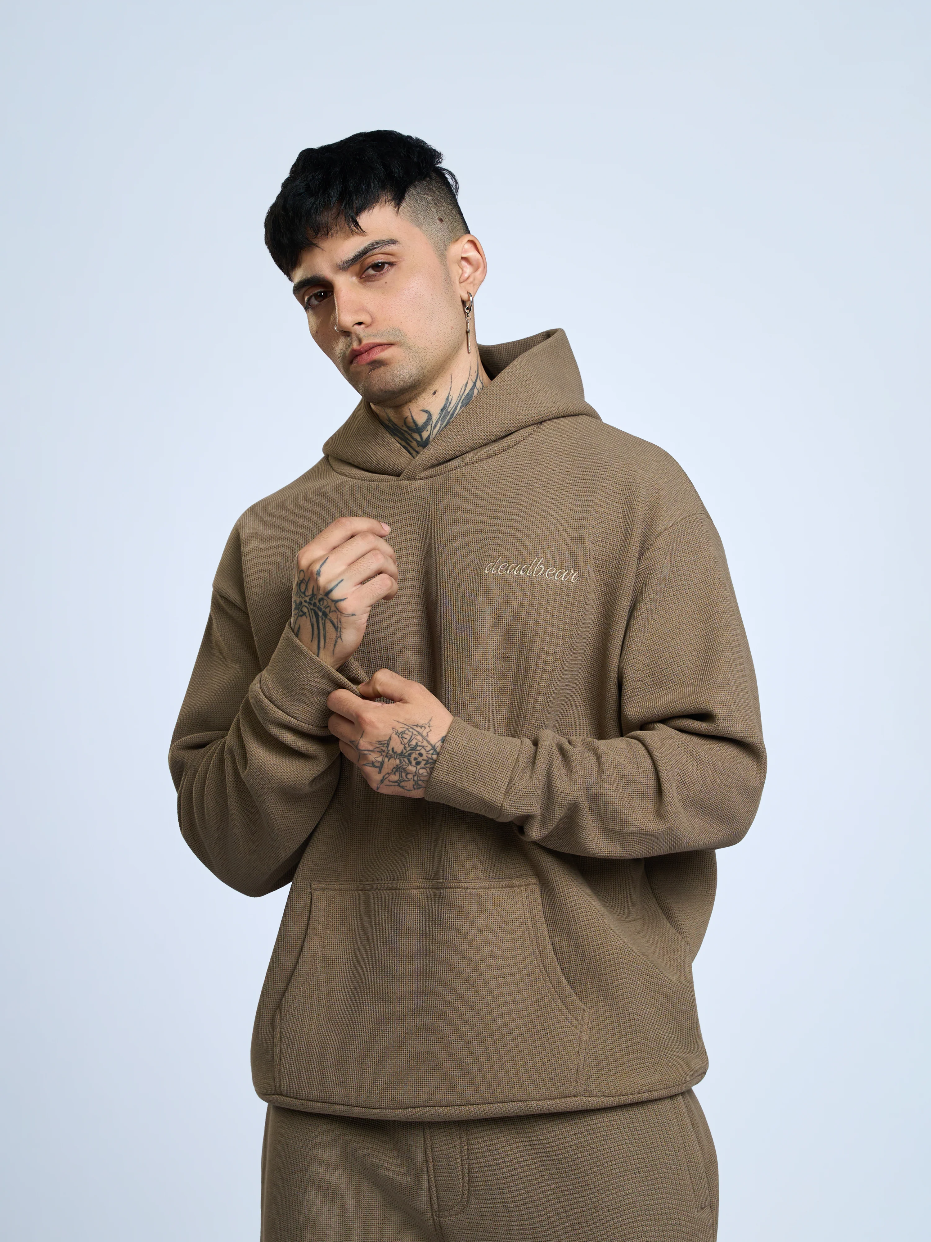 Co-ord Hoodie Lt. Brown - Image 7