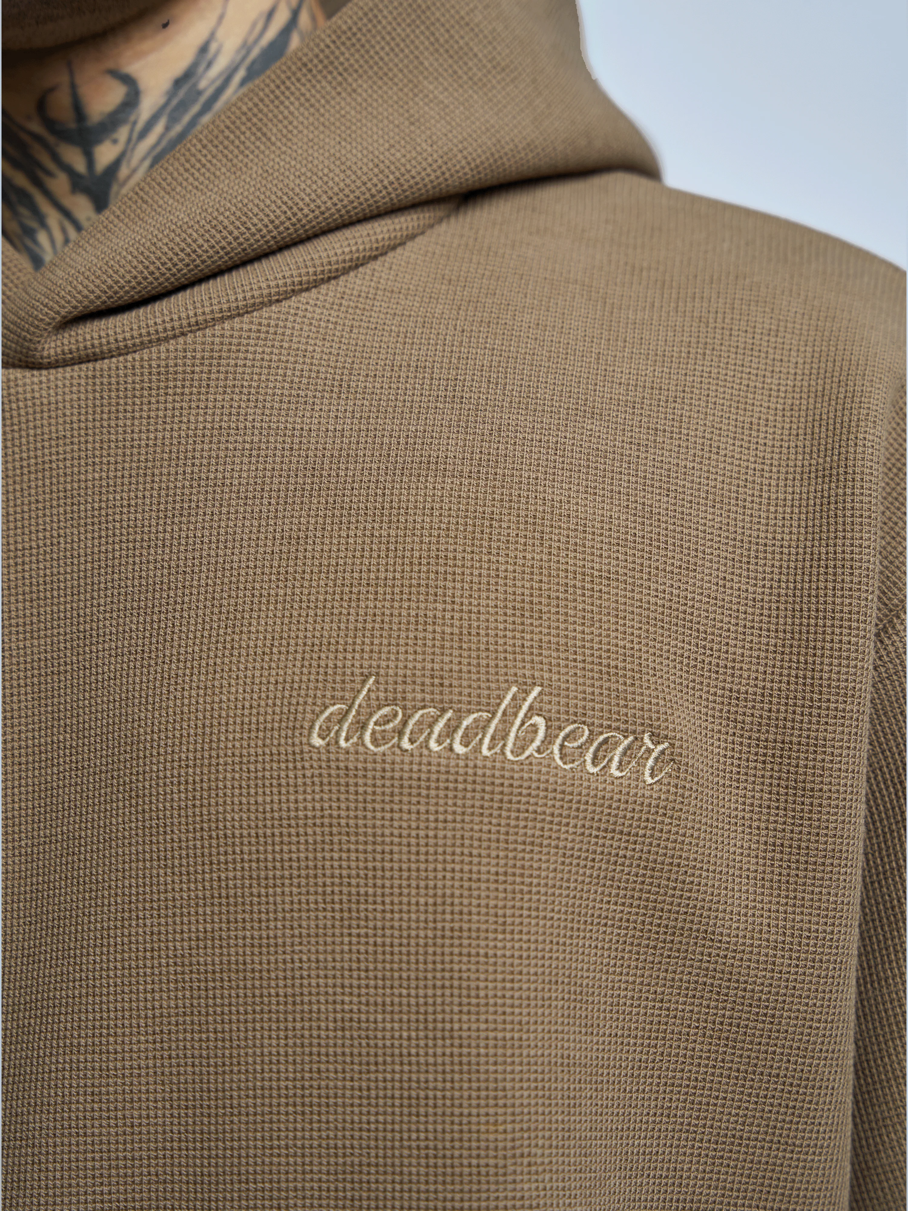 Co-ord Hoodie Lt. Brown - Image 8