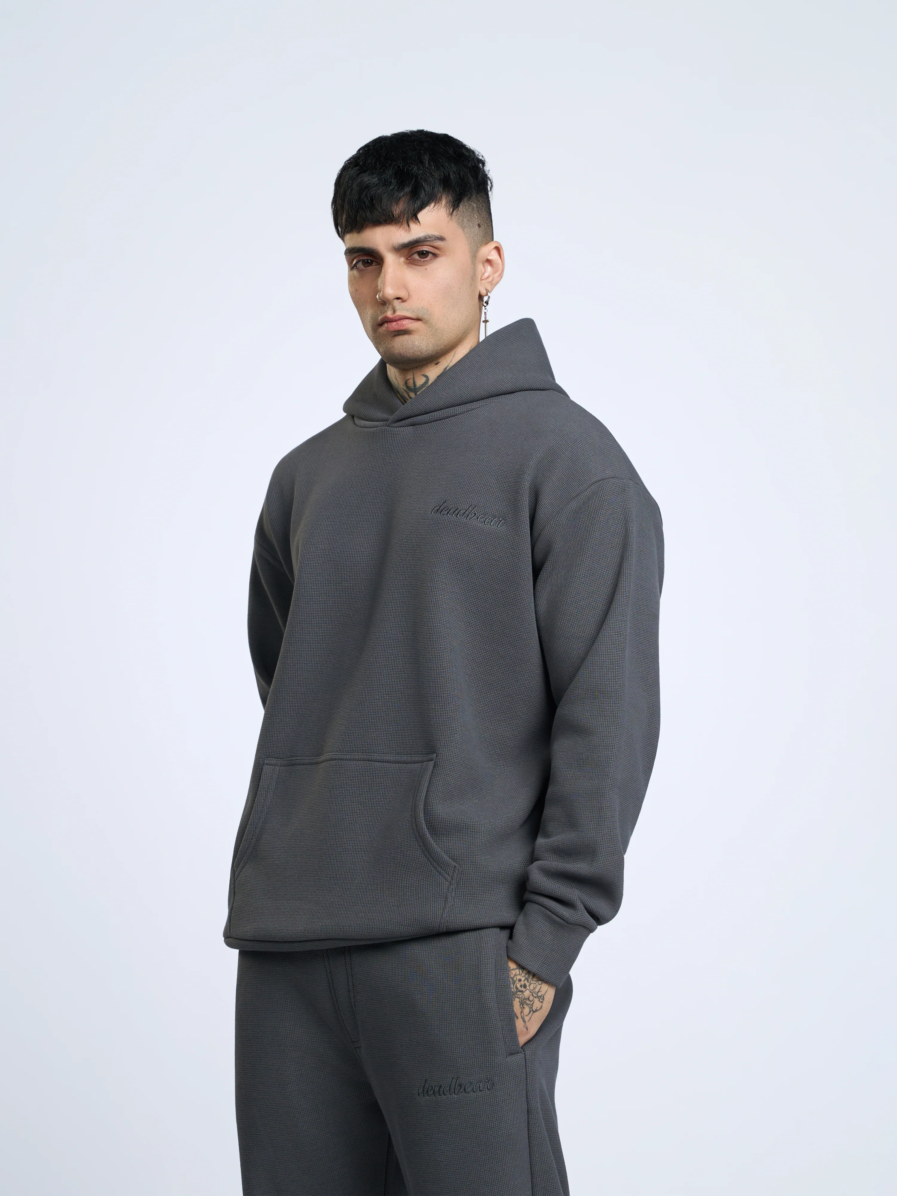 Co-ord Hoodie Grey - Image 13