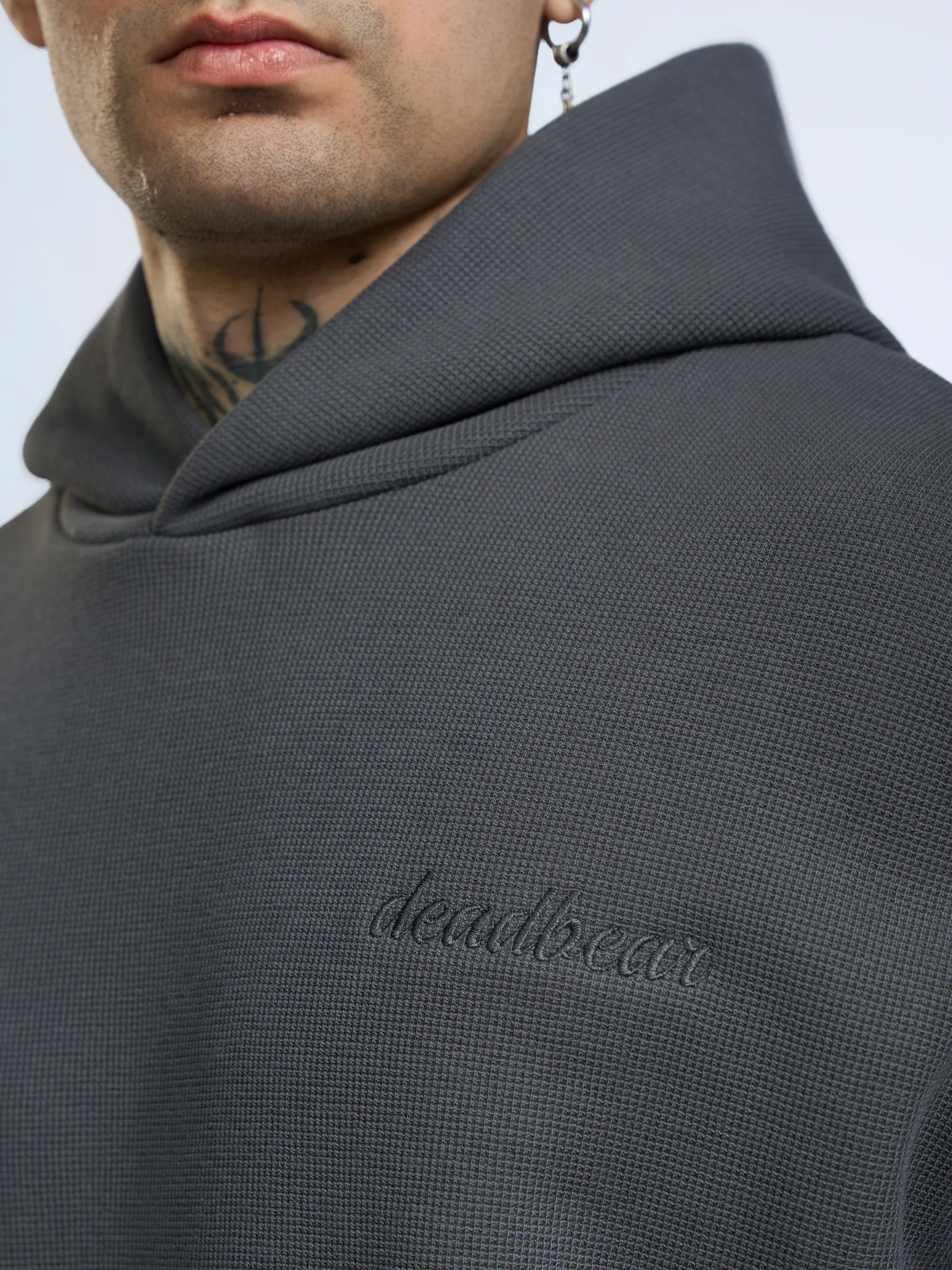Co-ord Hoodie Grey - Image 4