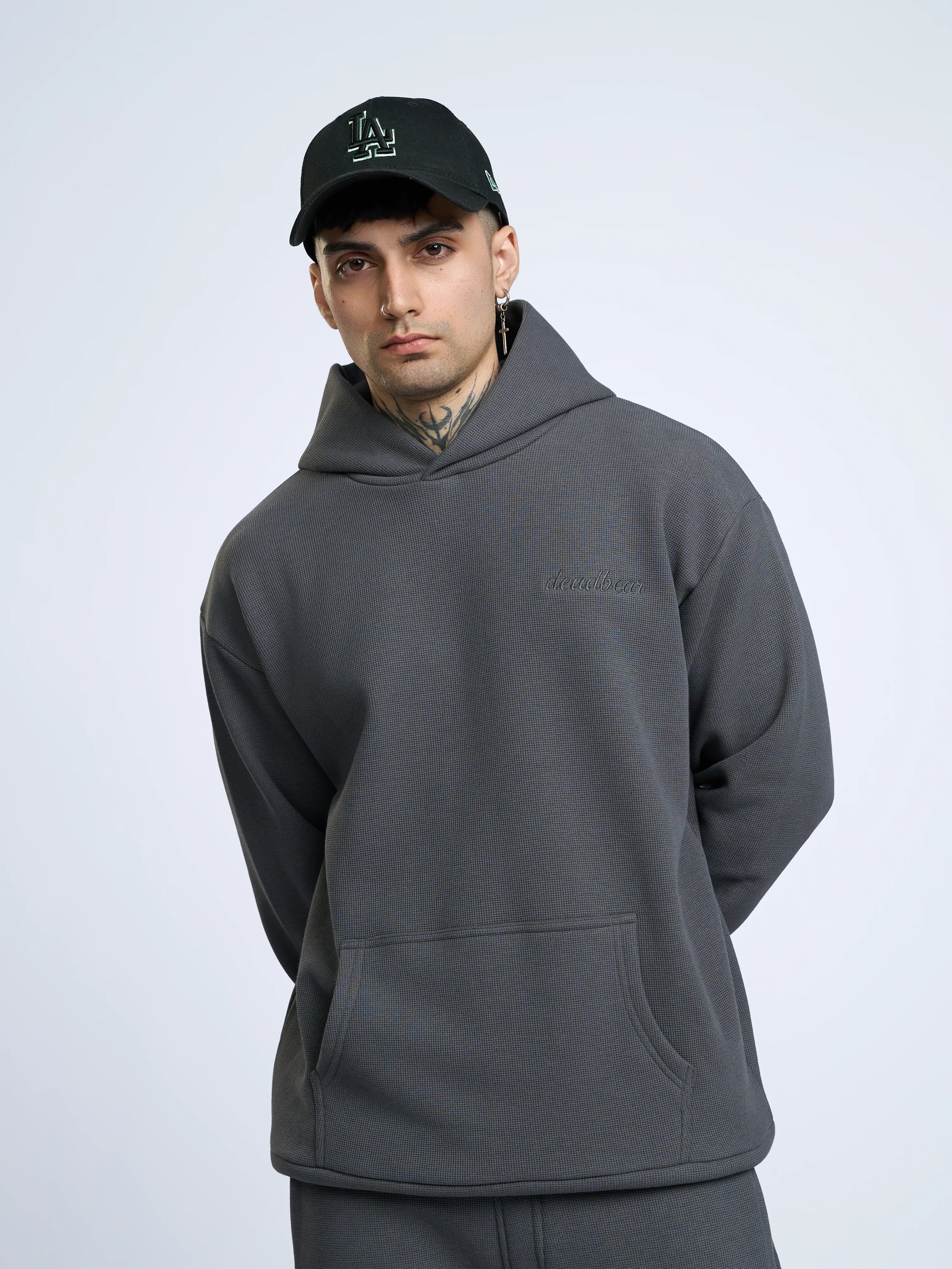 Co-ord Hoodie Grey - Image 5