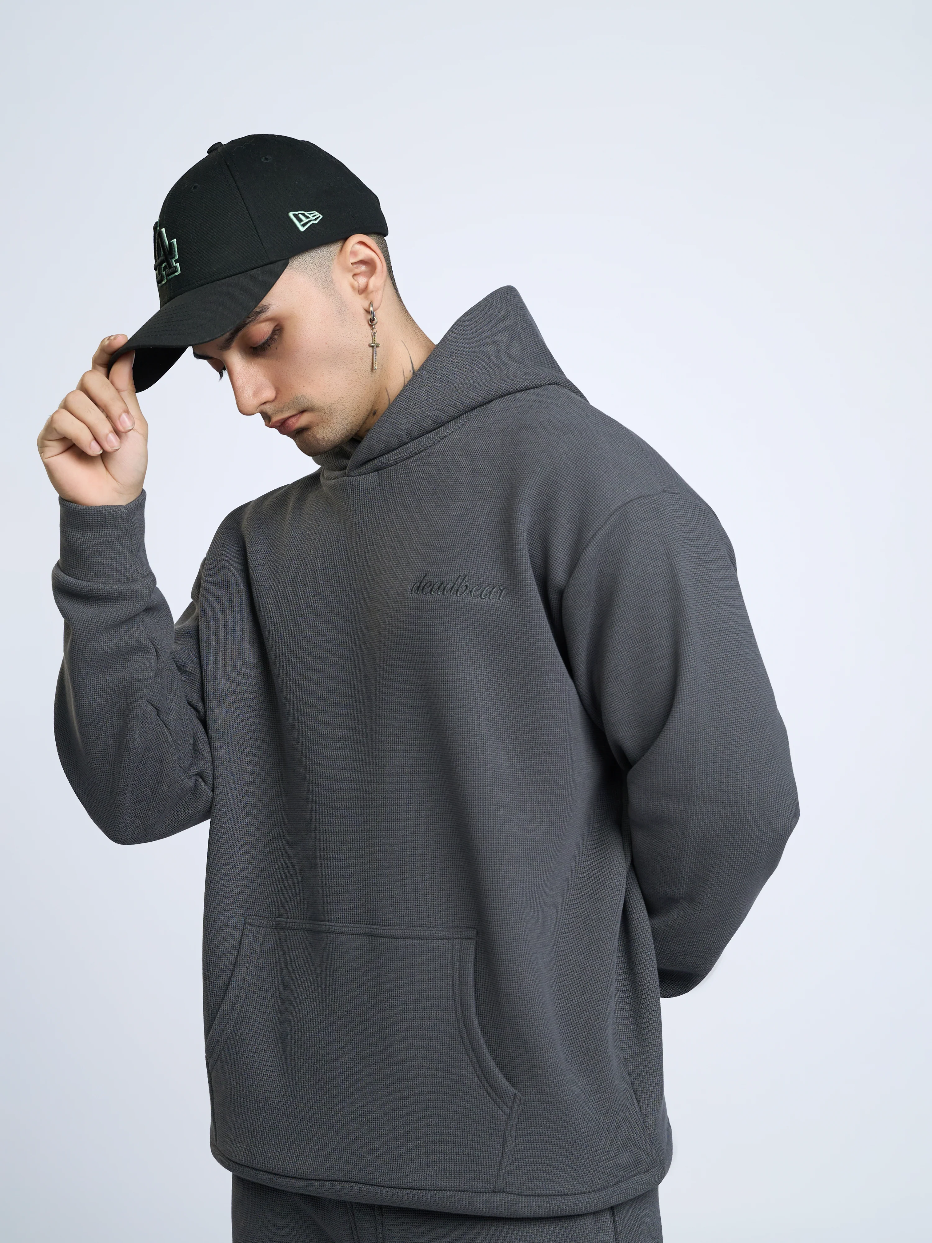 Co-ord Hoodie Grey - Image 6