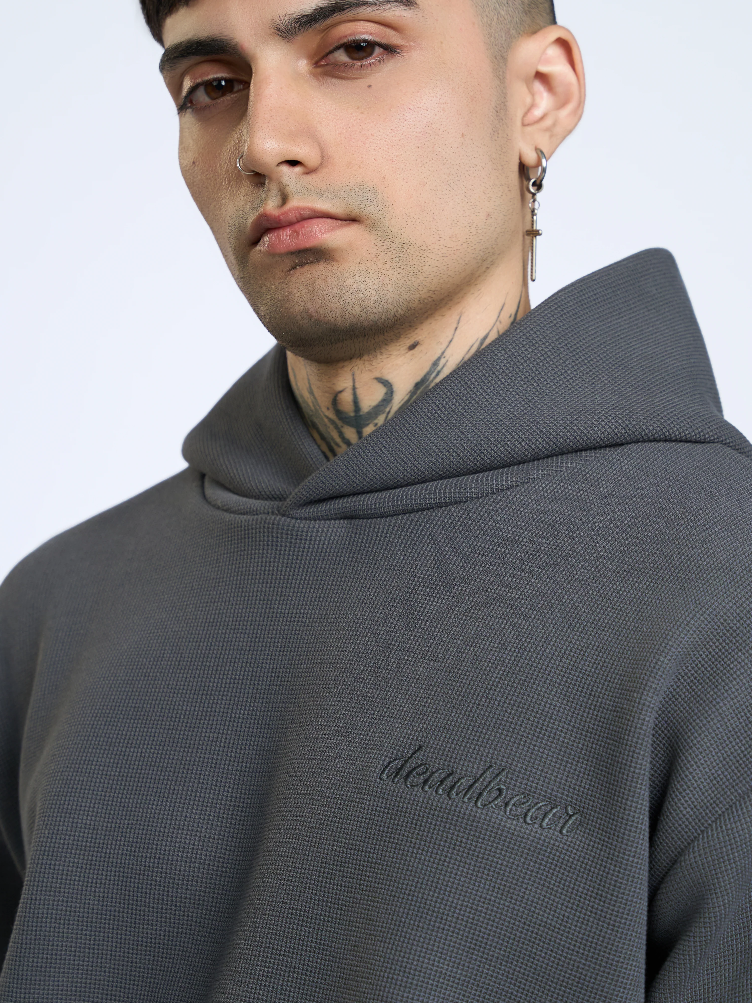 Co-ord Hoodie Grey - Image 7