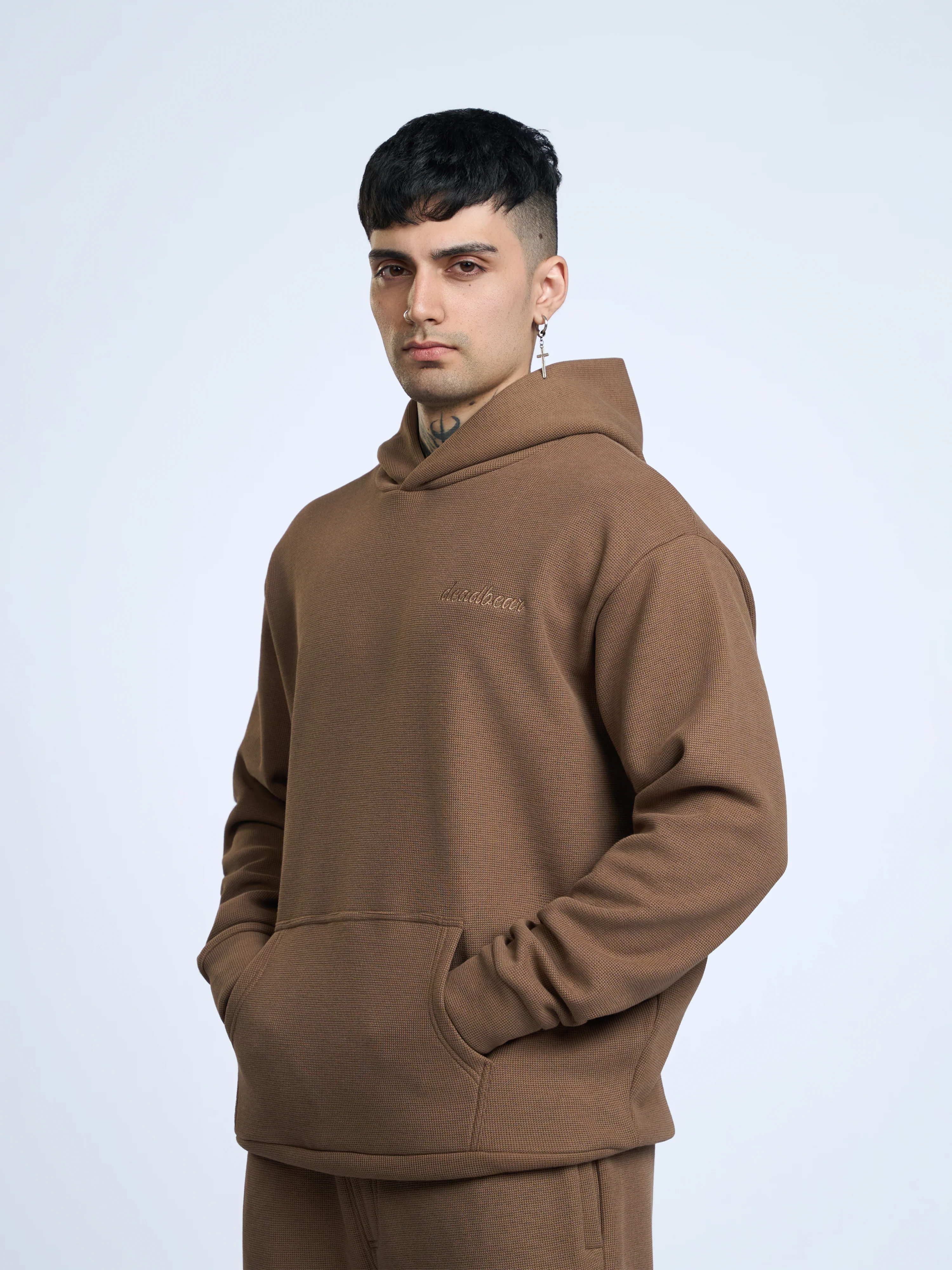 Co-ord Hoodie Taupe - Image 12