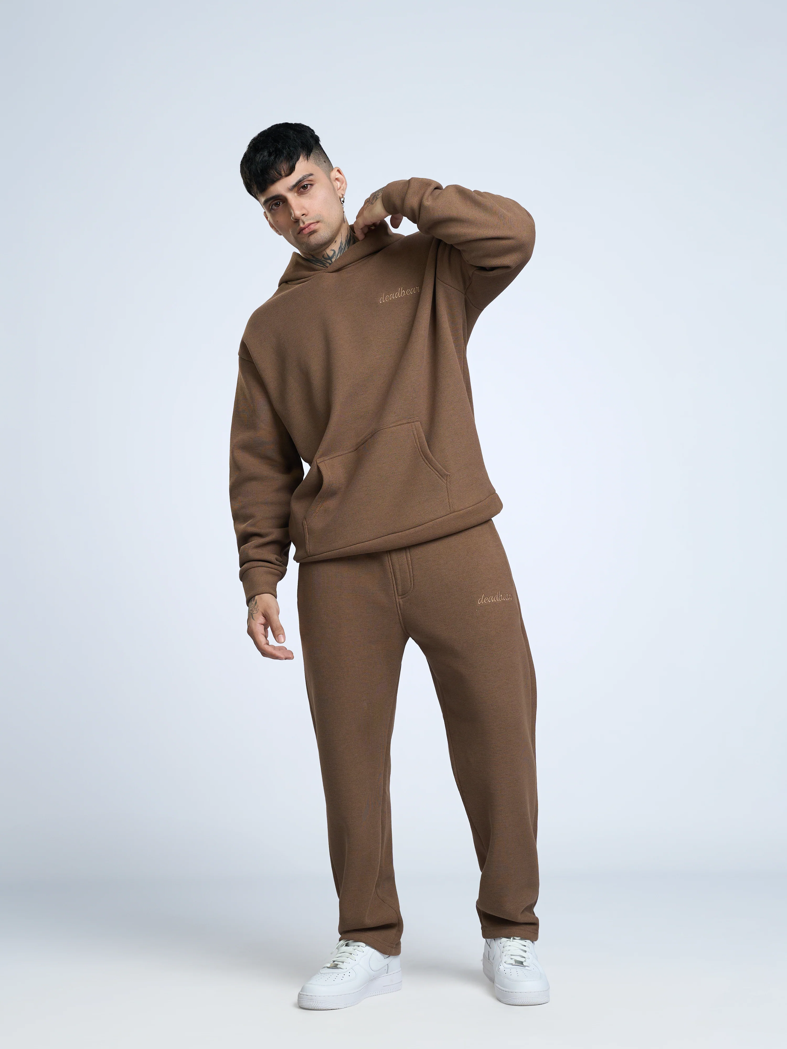 Co-ord Hoodie Taupe - Image 7
