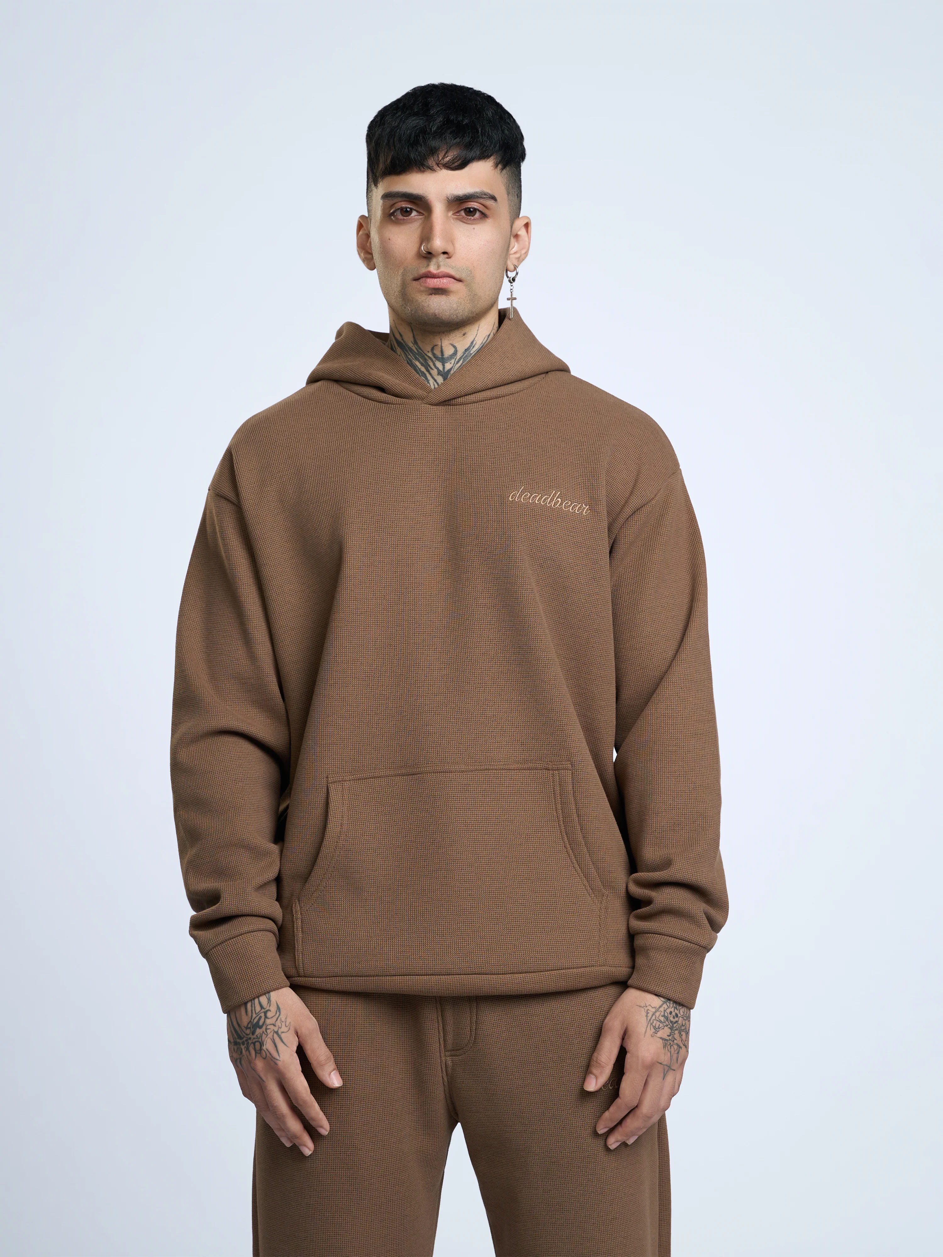 Co-ord Hoodie Taupe - Image 8