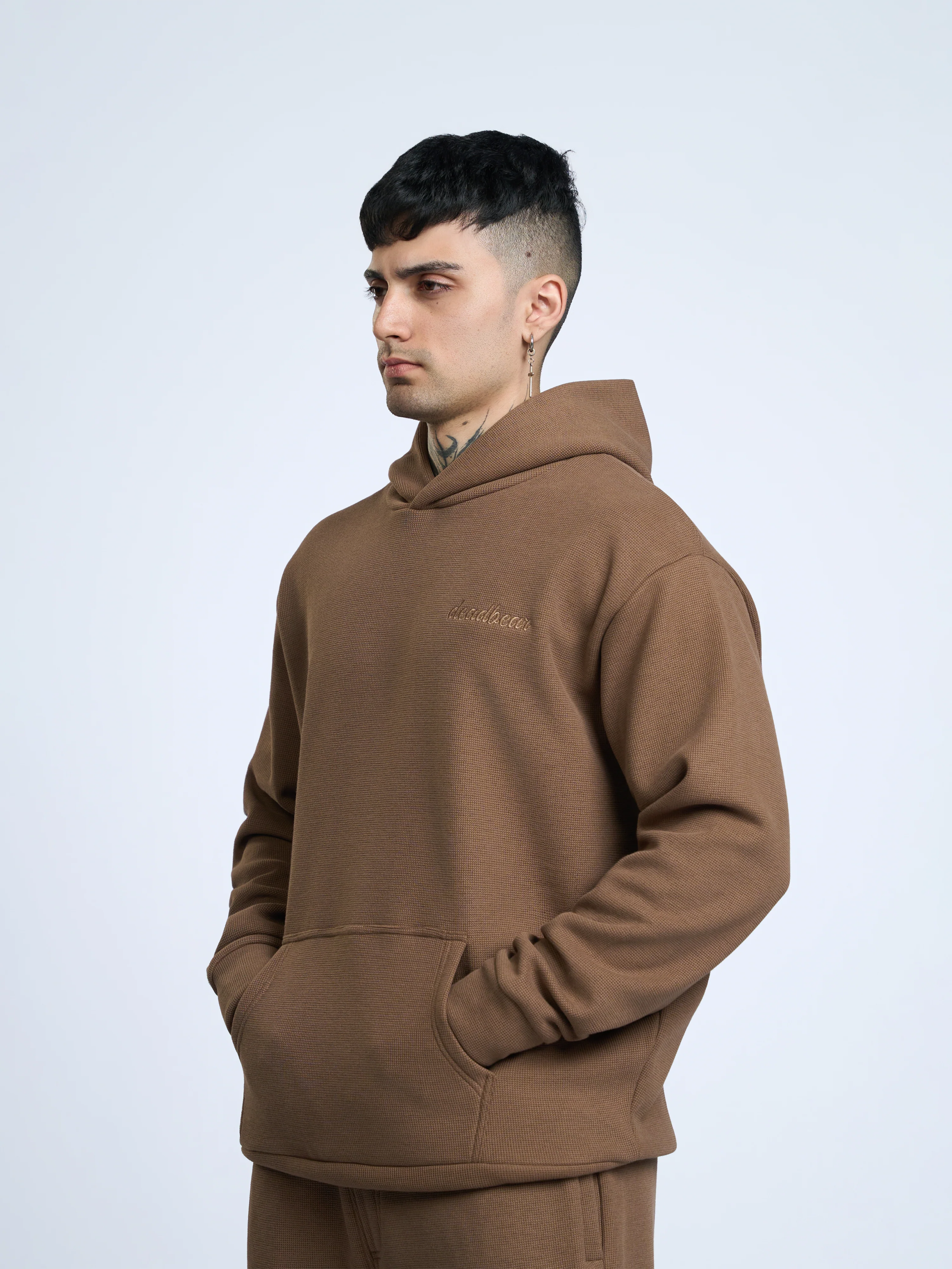 Co-ord Hoodie Taupe - Image 9