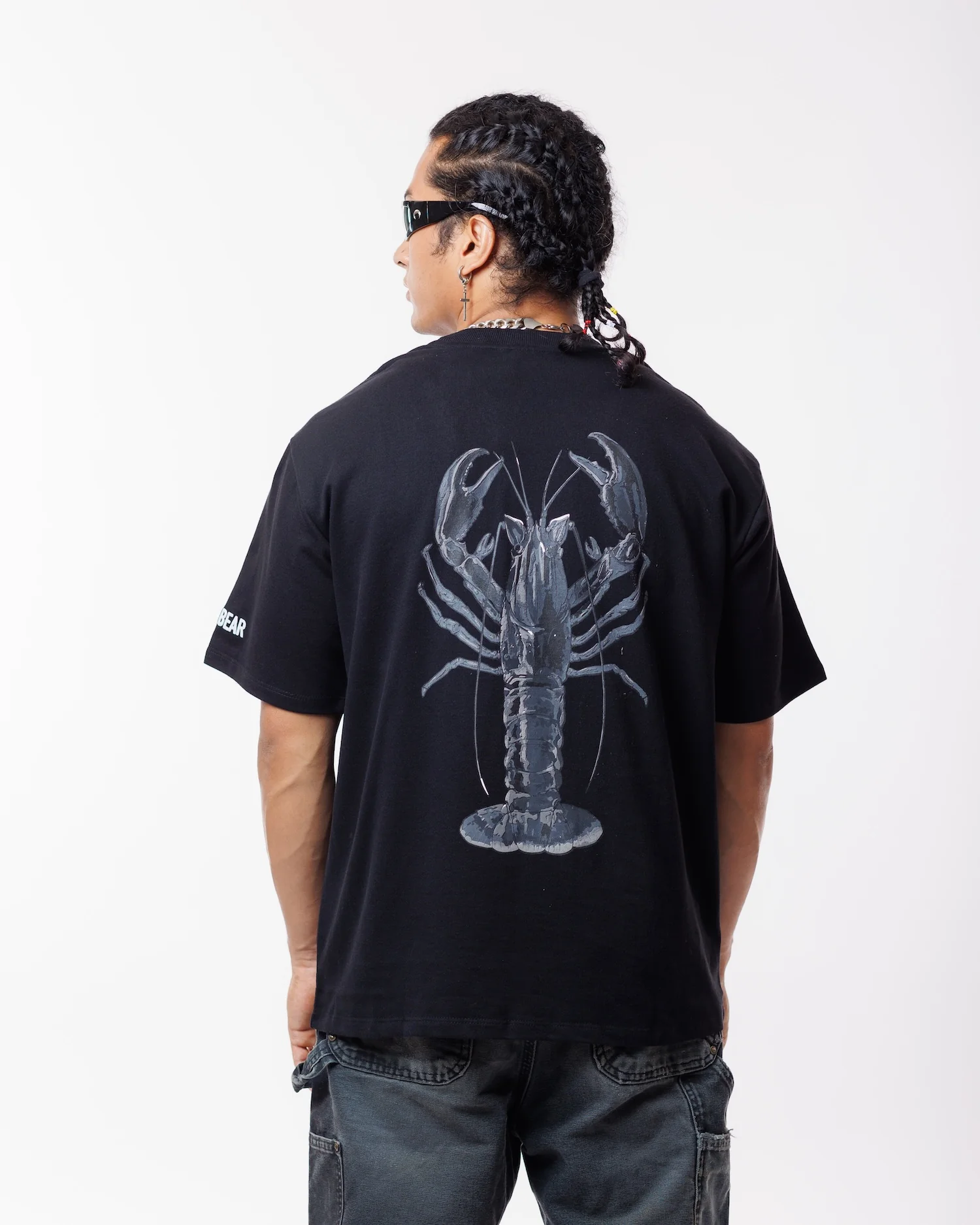 The Lobster Tee - Black - Image 3