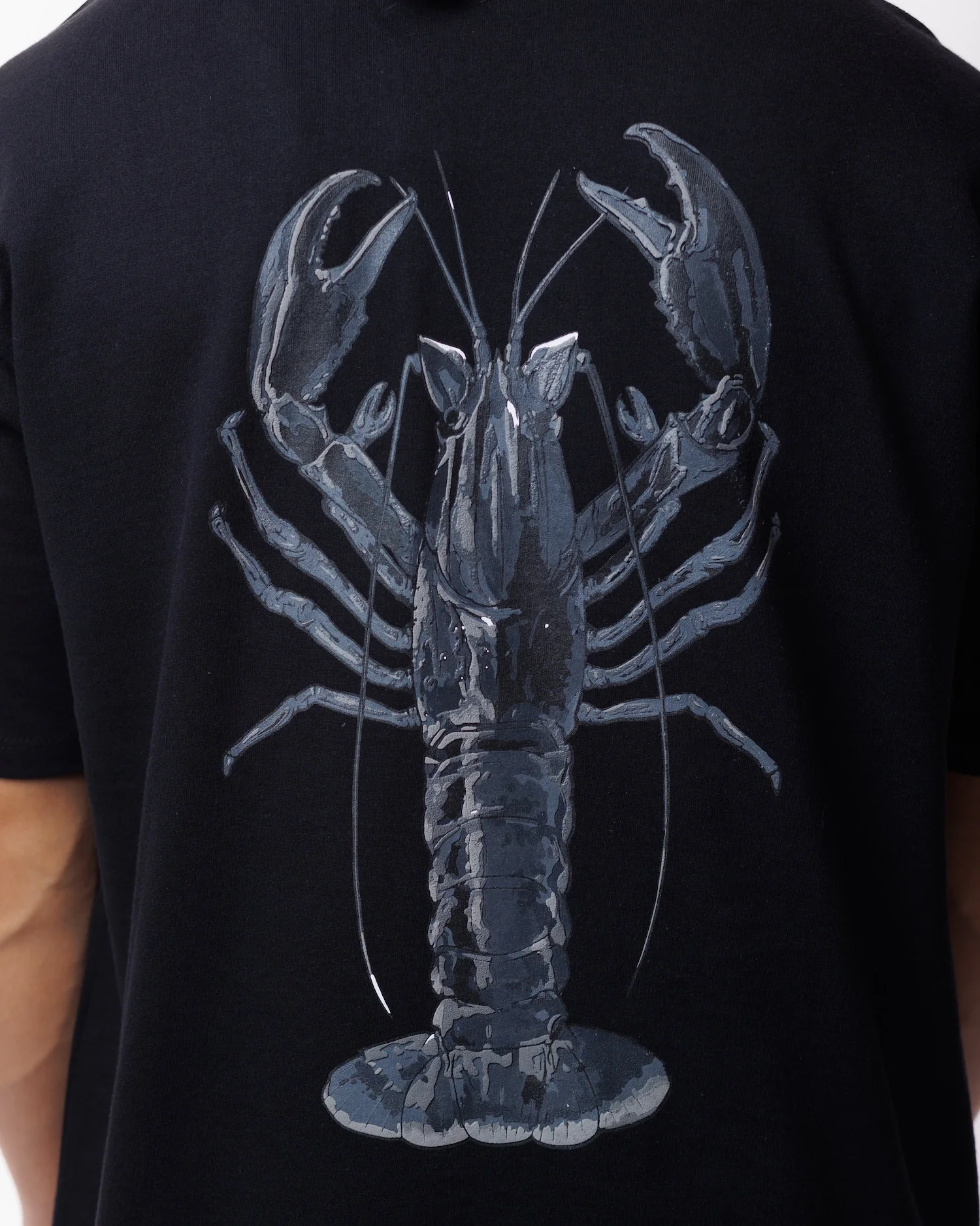 The Lobster Tee - Black - Image 4