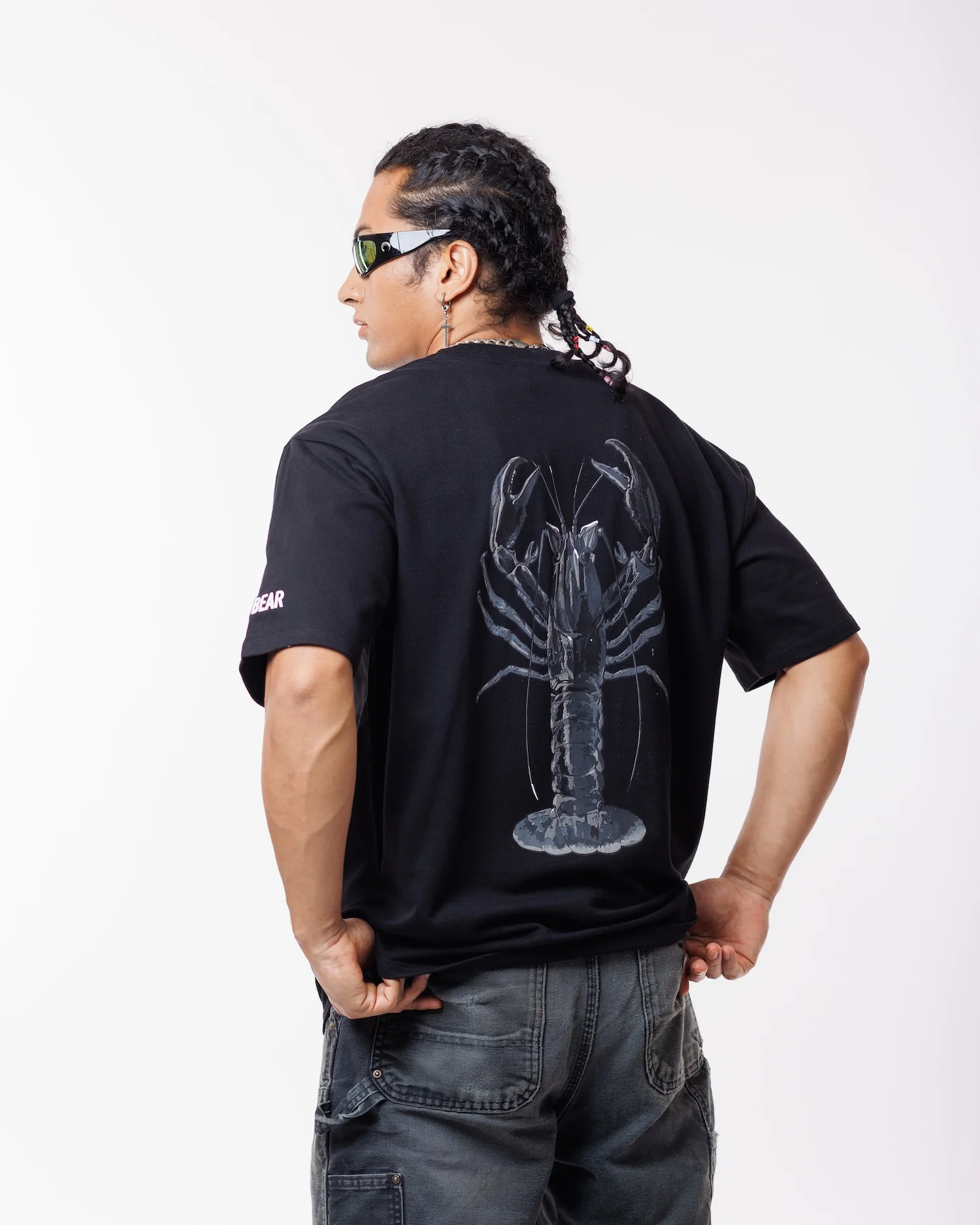 The Lobster Tee - Black - Image 5
