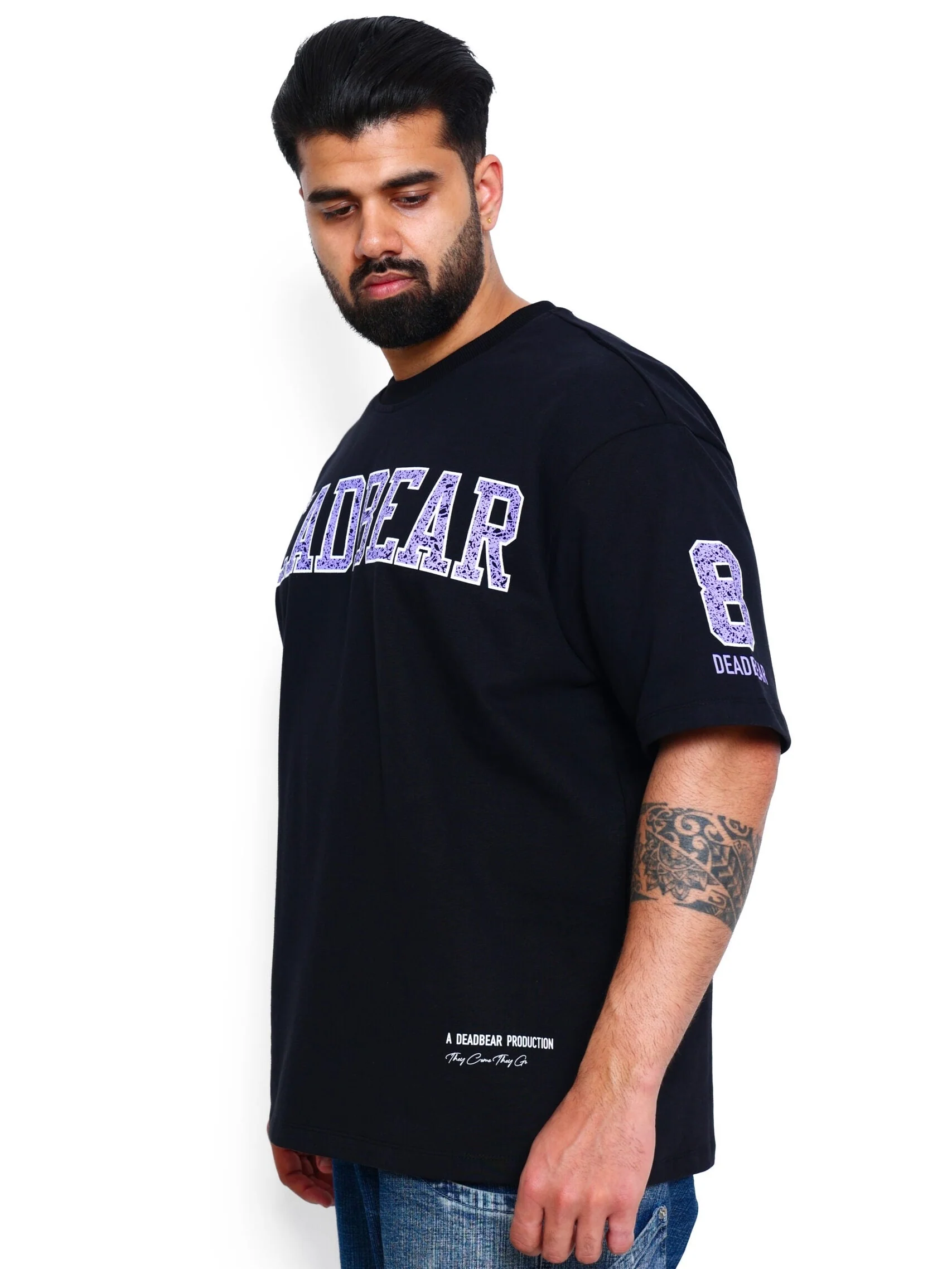 They Come They Go Black Tee - Image 6