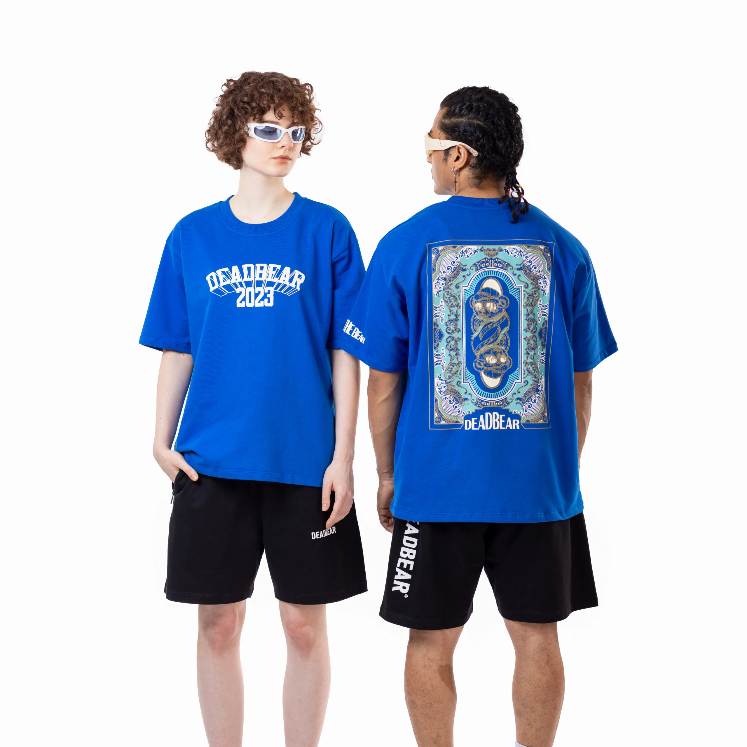 Year Of The Bear Tee Royal Blue - Image 5
